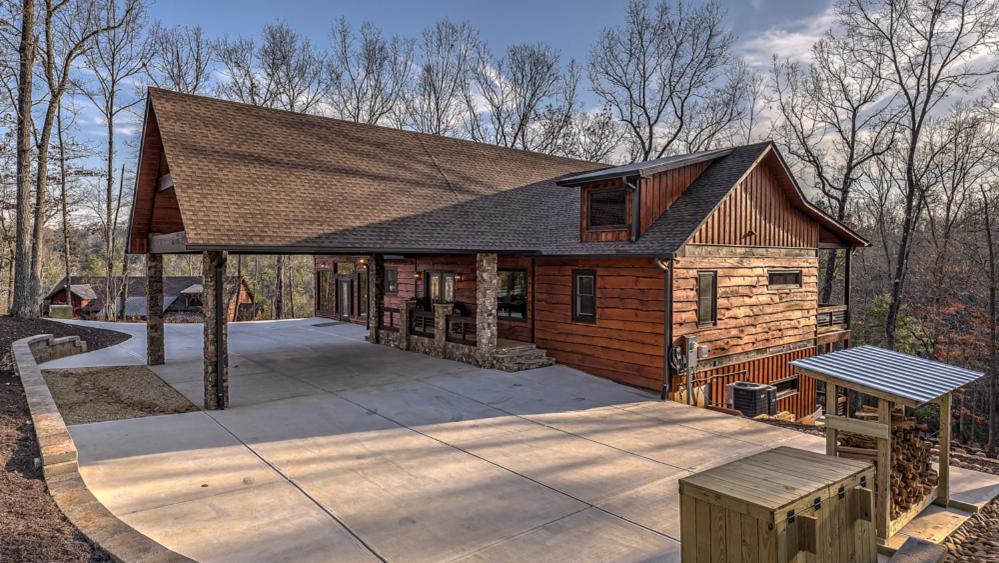 Luxe Mountain Retreat Villa Blue Ridge Exterior photo