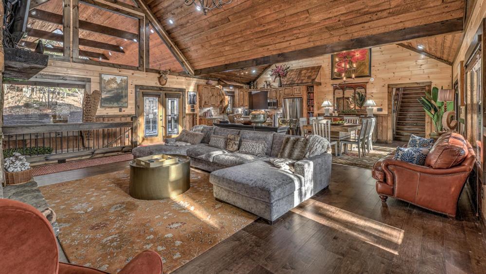 Luxe Mountain Retreat Villa Blue Ridge Exterior photo