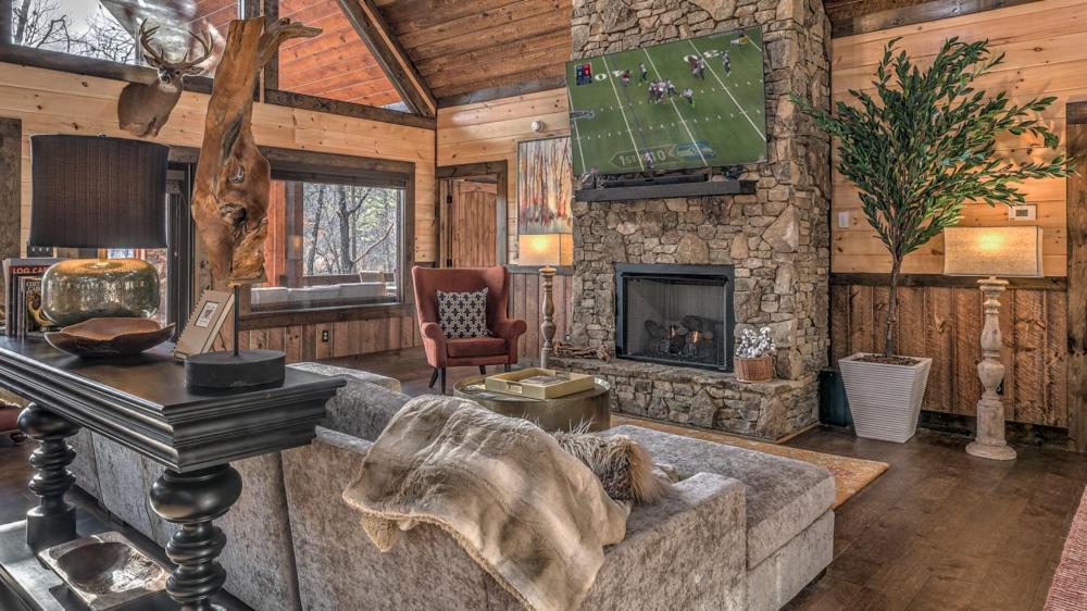 Luxe Mountain Retreat Villa Blue Ridge Exterior photo
